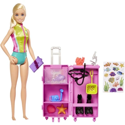 Abbildung von Barbie Puppe Meeresbiologin