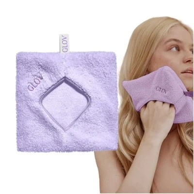Abbildung von GLOV Comfort Abschminkhandschuh für gemischte Haut (Very Berry)