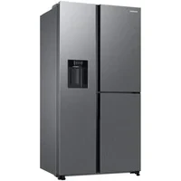 Abbildung von Samsung RH68DG853DS9EG Side by Kühlschrank mit Gefrierfach, 178 cm, 627 l, AI Energy Mode, Food Showcase Tür, Twin Cooling+, Eis und Wasserspender, 4,5l Wassertank, Edelstahl Look