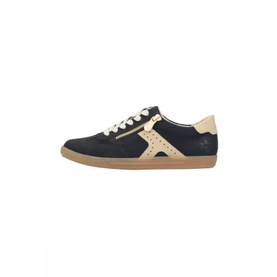 Abbildung von Rieker Damen L9700 Sneaker Low, Schwarz, 38 EU
