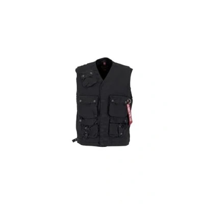 Abbildung von Alpha Industries Weste, Herren, Größe: Small, Black