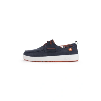 Abbildung von Walk in Pitas MAUI Bootsschuh, Damen, Größe: 41, Navy blue Baumwolle