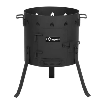 Abbildung von BBQ Toro Feuerstelle Kazan Ofen Ø 35 cm, Gulaschkessel, Feuerkessel, Outdoor Ofen, Utschak, (1 St), Seitliche Griffe zum Transport