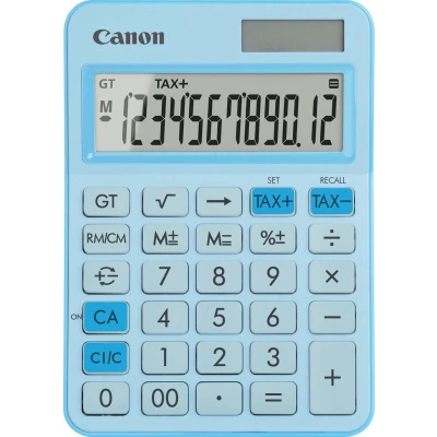 Abbildung von Canon LS 125KB PBL, Scientific Calculator, Suitable for School and Business, Dual Power Battery, Tax Calculations Grand Total Function, Large Flat Display Keys