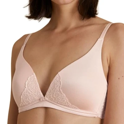 Abbildung von Calida Sensual Secrets Triangel BH, Damen, Größe: 85A, Lace parfait pink