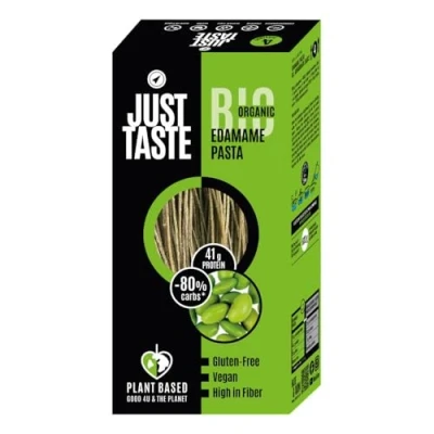 Abbildung von JUST TASTE BIO Edamame Spaghetti/Capellini 37g PROTEIN Nudeln ideal für Sportler Low Carb 250g (6er Pack)