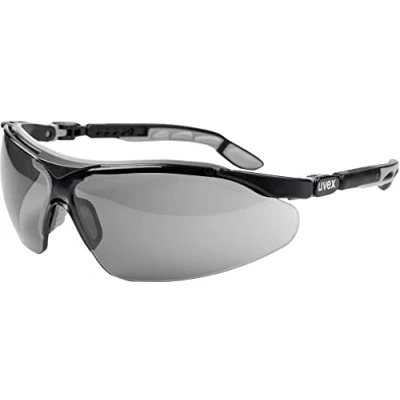 Abbildung von uvex Arbeitsschutzbrille I VO 9160076 Schutzbrille Schwarz, Grau EN 166 1, 172 DIN