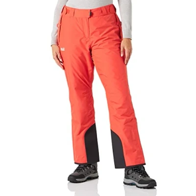 Abbildung von Jack Wolfskin Damen Powder Mountain Hose 1111851, orange Coral, 46, 1111851