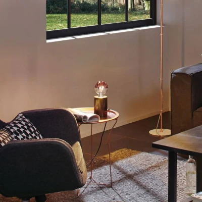 Abbildung von Paulmann Tischleuchte Neordic Mik rund max.1x20W E27 Grau 230V Beton, ohne Leuchtmittel