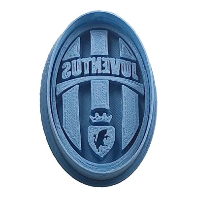 Abbildung von Cuticuter Juventus Fußball Kuchenschneider, Blau, 8 x 7 1,5 cm