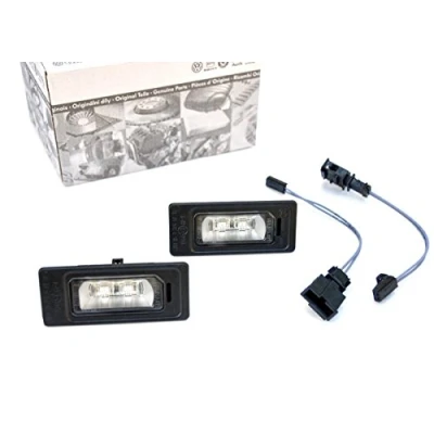 Abbildung von Original Audi LED Kennzeichenleuchten Nachrüstsatz A3 A4 A5 Kennzeichenbeleuchtung 4G0943021