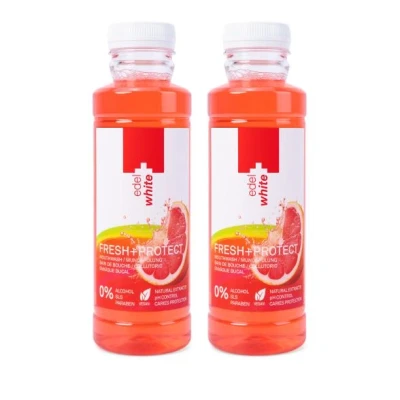Abbildung von edel+white Mundspülung Fresh + Protect 400ml, 3er Vorteilspack (3x 400ml)