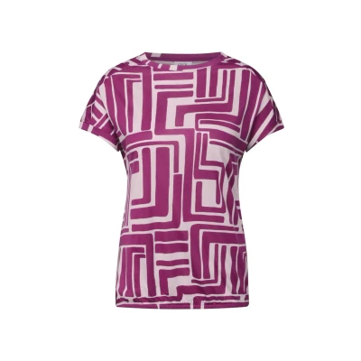 Abbildung von Cecil Damen B323099 T Shirt, Anemone Pink, L