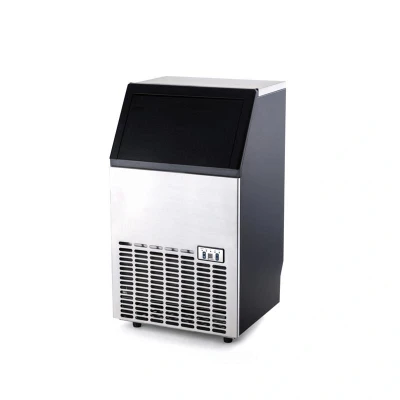 Abbildung von HENDI Eiswürfelmaschine 35 kg / 24 h, 45 Plattenform Eiswürfel x 40 80 cm Edelstahl 300 W Gastro, Eiswürfelbereiter