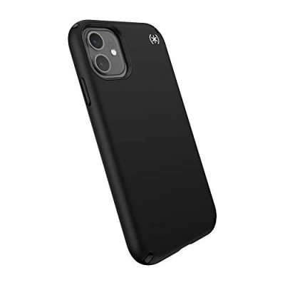 Abbildung von Speck Presidio2 Pro iPhone 11 Hülle mit MICROBAN Beschichtung, Schwarz