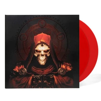 Abbildung von Diablo II Resurrected Exclusive Limited Edition Red Colored Vinyl Soundtrack 2LP