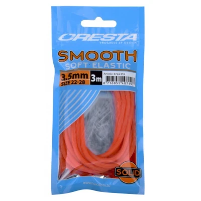 Abbildung von Cresta Smooth Soft Elastic 5m Fluo Orange 2.6mm 18 22 Kleinmaterial