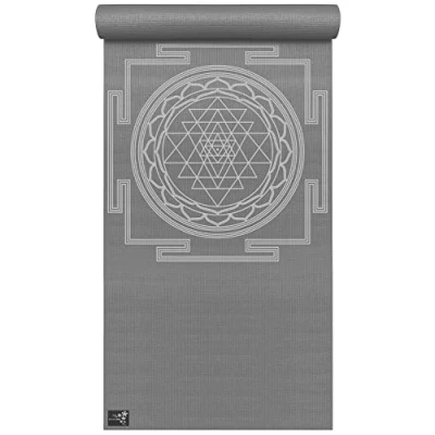 Abbildung von Yogistar Yogamatte Yogimat® Basic Sri Yantra Graphit