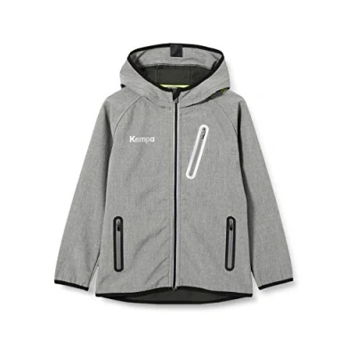 Abbildung von Kempa Kinder Core 2.0 Softshell Jacke, Dark grau Melange, 140