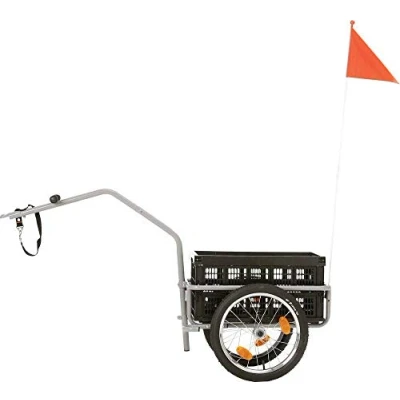 Abbildung von FISCHER Lastenanhänger Profi Plus III für alle gängigen Fahrräder von 26 28 Zoll, Zuladung 30 kg