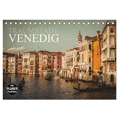 Abbildung von Traumstadt Venedig (Tischkalender 2025 DIN A5 quer), CALVENDO Monatskalender