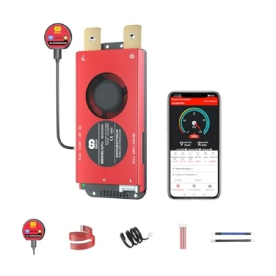 Abbildung von DALY Smart 8S BMS 24V mit WiFi Modul und CAN 485 Kommunikationsschutzplatine für LifePO4 Lithium Akkupack (8S BMS+RS485+CAN+WiFi Modul，200A)