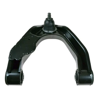 Abbildung von FEBI BILSTEIN 48177 Querlenker mit Gummilagern, Kronenmutter und Splint Trag /Führungsgelenk Vorderachse links, oben Stahl 16mm