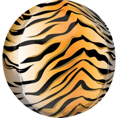 Abbildung von Orbz Ballon Tigerdruck 38cm
