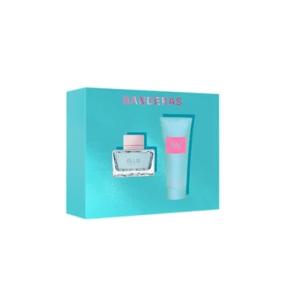 Abbildung von Banderas Perfumes Blue Seduction Woman Geschenkset EDT 50 ml + Bodylotion 75 Langanhaltend Frischer, legerer und femininer Duft Blumige aquatische Noten Ideal für tagsüber