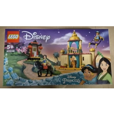 Abbildung von LEGO 43208 Disney Princess Jasmine AND MULAN’S Adventure SET Creative TOY Blockspielzeug für Kinder, Größe: One Size, Multi coloured
