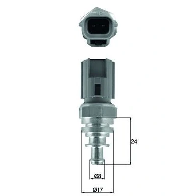 Abbildung von MAHLE ORIGINAL TSE 29 Kühlmitteltemperatursensor mit Dichtung FORD: FIESTA 6, MONDEO 2, Galaxy Mk2 MPV, VOLVO: V50, C30