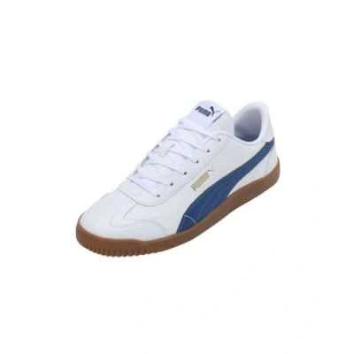 Abbildung von Puma CLUB 5V5 Unisex Sneaker low, Größe: 38, White/clyde royal/gold Leder und lederimitat