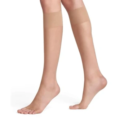 Abbildung von FALKE Damen Kniestrümpfe Shelina Toeless 12 DEN W Kh ultra transparent einfarbig 1 Paar, Hautfarben Brasil 4679, 35 38