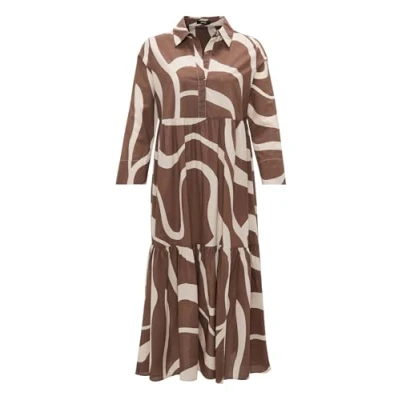 Abbildung von Opus Werano FLOW Freizeitkleid, Damen, Größe: 42, Cocoa
