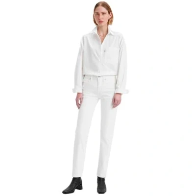 Abbildung von Levi&#039;s Damen 314 Shaping Straight Hose Soft Clean White, 31W / 34L
