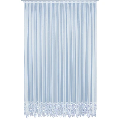 Abbildung von Wirth Gardine &quot;Elena&quot;, (1 St.), Store veredelt mit echter Plauener Spitze Stickerei, gerade
