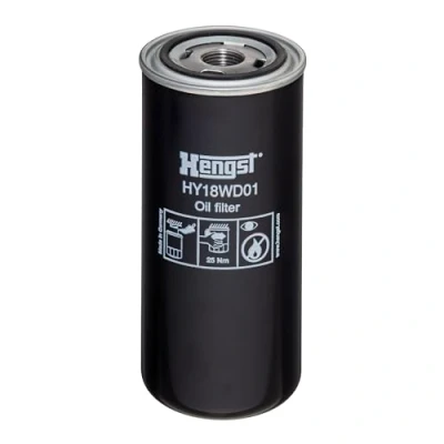 Abbildung von HENGST FILTER HY18WD01 Ölfilter 1 12 UNF Anschraubfilter