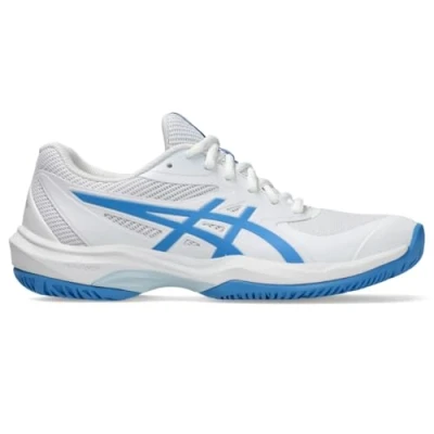 Abbildung von Asics GAME Multicourt Tennisschuh, Damen, Größe: 42, White/blue coast Schuhe