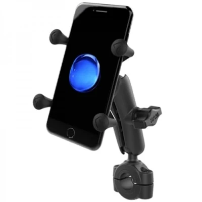 Abbildung von RAM Mounts Handyhalterung Torque für das Fahrrad/Motorrad/Scooter Universell Klein Schwarz Kunststoff