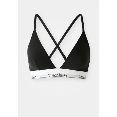 Abbildung von Calvin Klein Underwear Unlined ICON Triangel BH, Damen, Größe: Large, Black