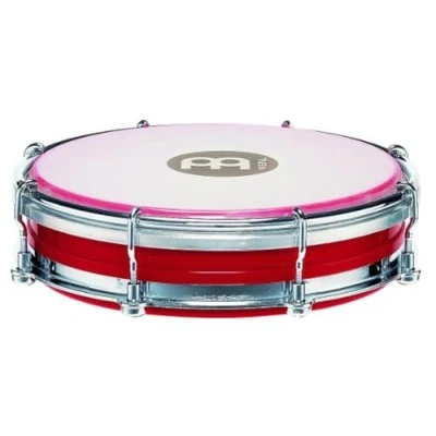 Abbildung von Meinl Percussion TBR06ABS R Floatune Tamborim (ABS Plastik), 15,24 cm (6 Zoll) Durchmesser, rot