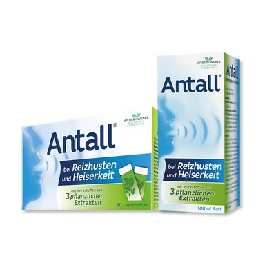 Abbildung von Antall bei Reizhusten und Heiserkeit Saf 100 ml