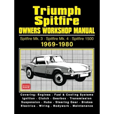 Abbildung von Triumph Spitfire Mk3 Mk4 1500 1969 1980 Owners Workshop Manual