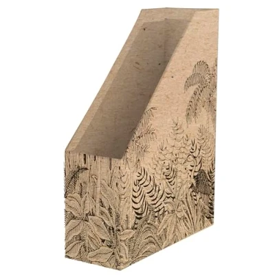 Abbildung von Clairefontaine 116048C Stehsammler / Zeitungsständer Le cerisier blanc, ideal für Ihre Organisation, 25x10x32,5 cm, 1 Stück