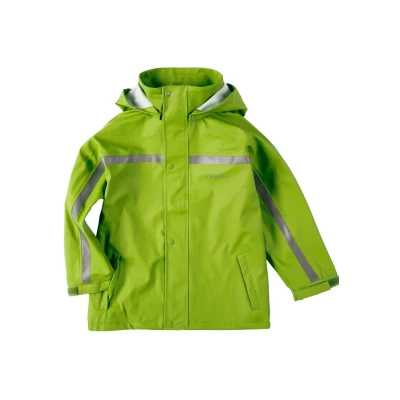 Abbildung von BMS Matsch Regenjacke / wasserabweisende Jacke für Kinder, Größe: 86, Hellgrün