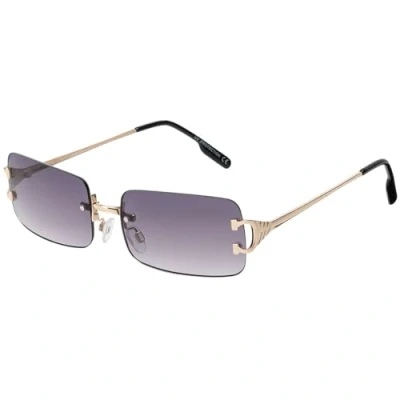 Abbildung von Bezlit Unisex Rechteckige Sonnenbrille, Größe: One Size, Lila