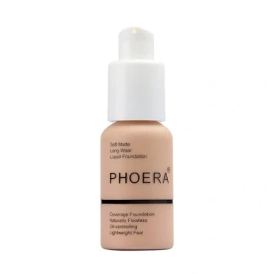 Abbildung von ABRUS Full Coverage Foundation Soft Matte Oil Control Concealer 30ml Flawless Cream Smooth Long Lasting 24HR (103 Warm Peach)