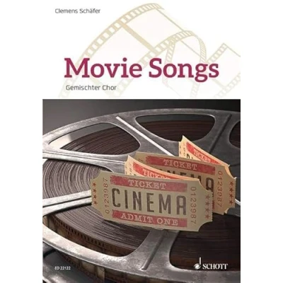 Abbildung von Movie Songs: gemischter Chor (SATB) und Klavier. Chorbuch.