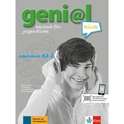 Abbildung von geni@l klick A2.2: Deutsch für Jugendliche. Arbeitsbuch mit Audios und Videos (geni@l klick: als Fremdsprache Jugendliche)