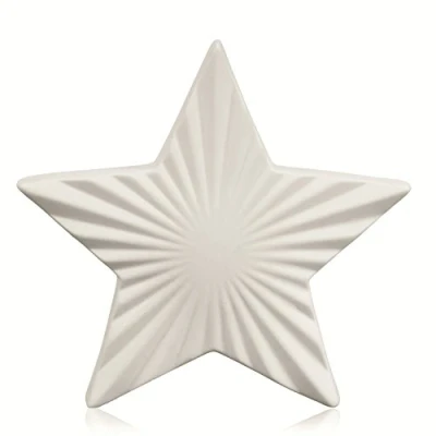 Abbildung von Sandra Rich, Keramik Stern Timeless 18 cm. Deko Sterne in Creme, Weiss. 10600 2 40
